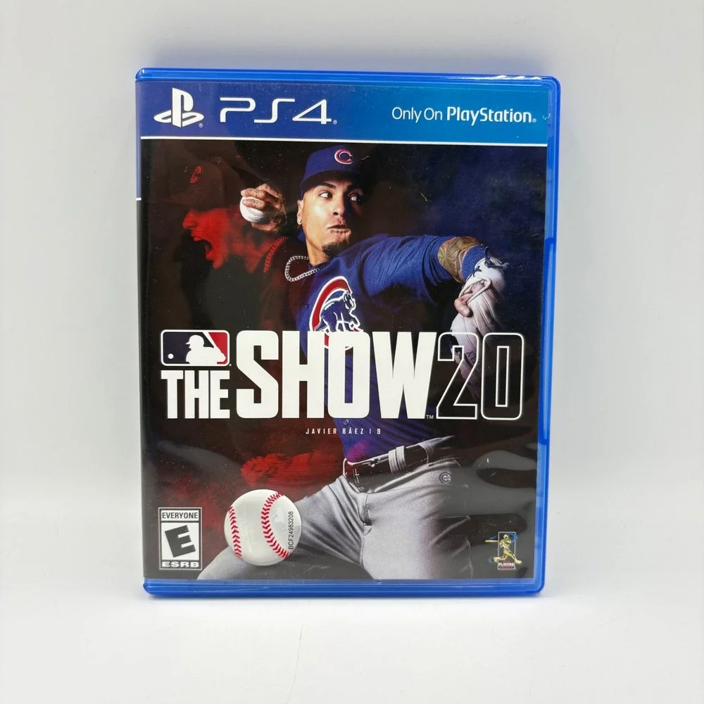 Sony MLB The Show 20 Video Game PS4 Javier Baez Cover 3003698-AC